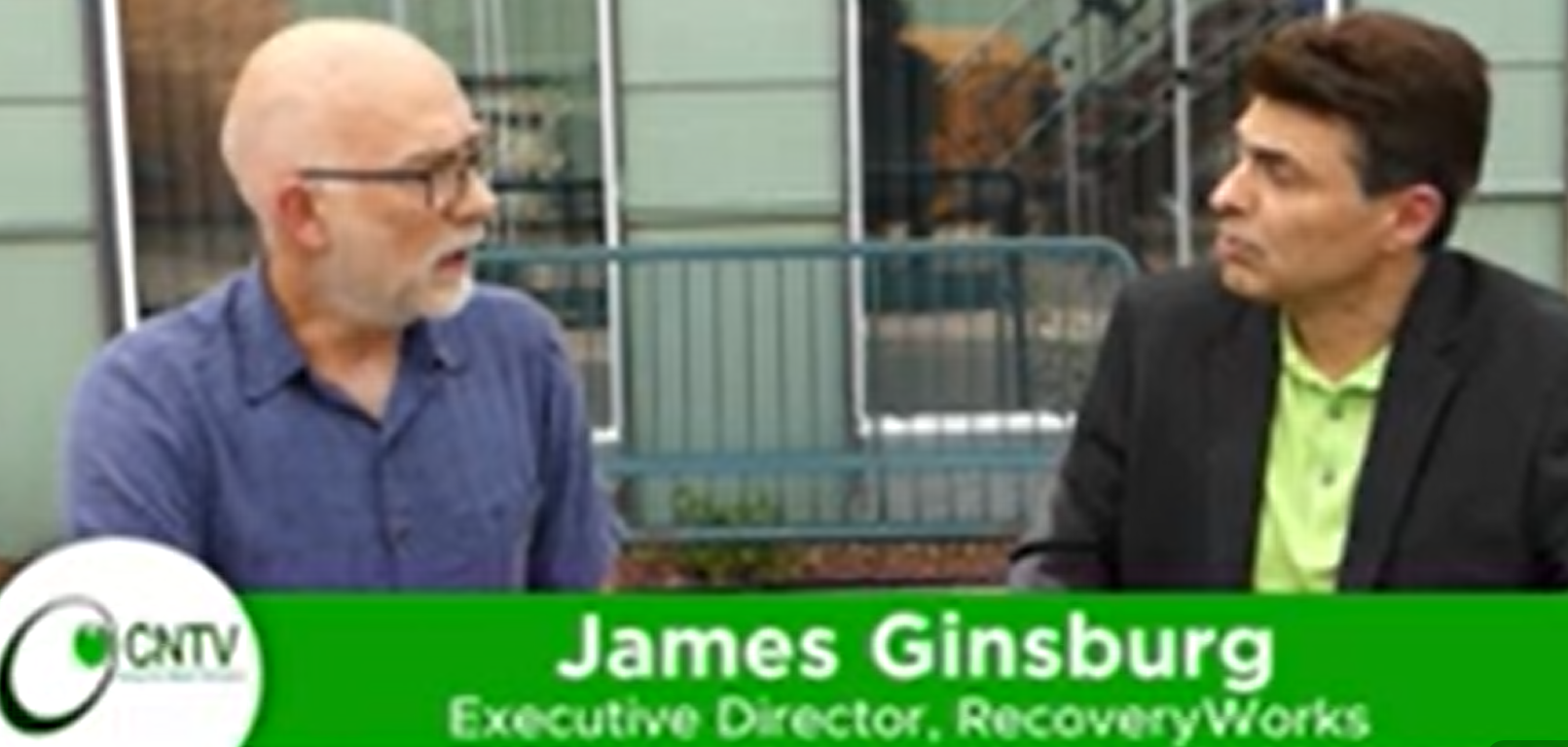 Snapshot of CCTV interview